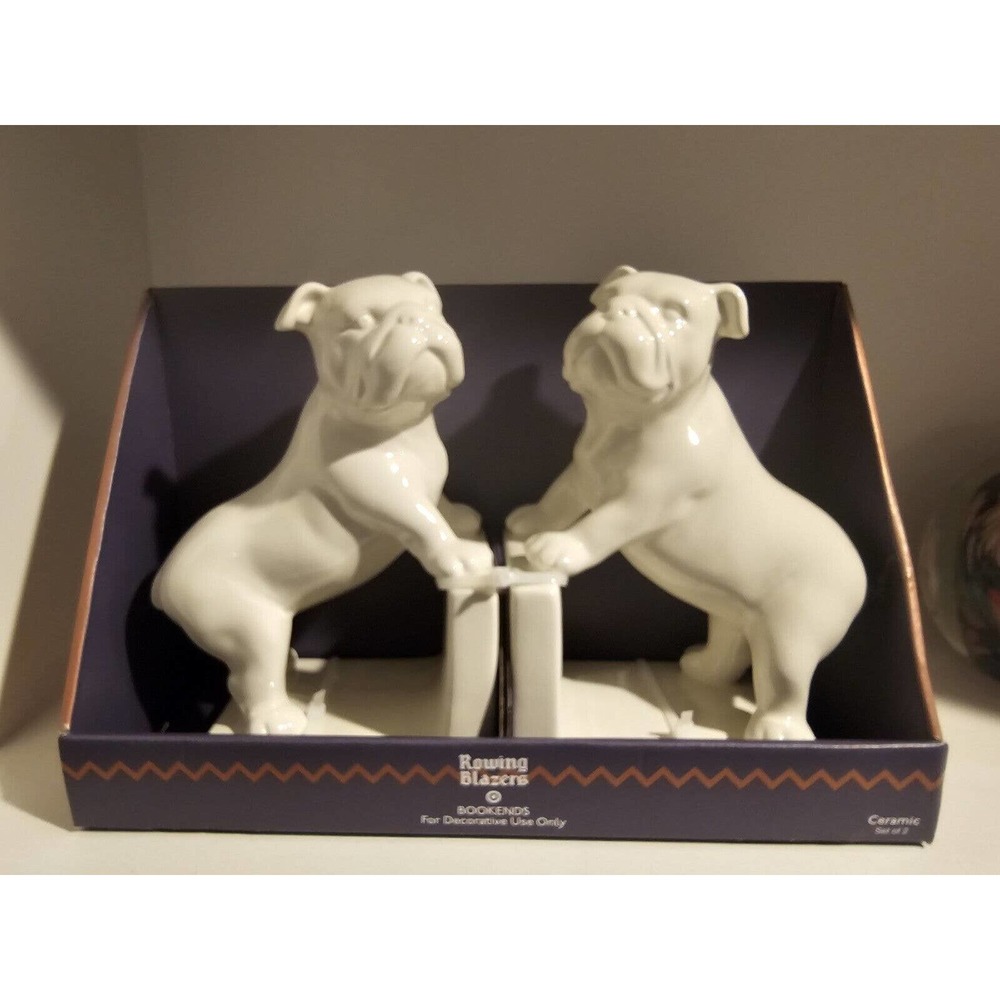 English Bulldog Bookends